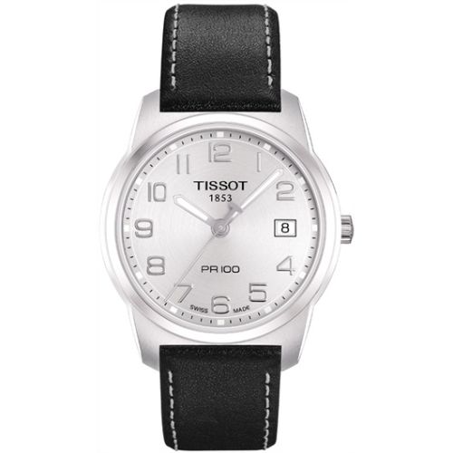 Tissot PR 100 Quartz 38 Stainless Steel / Silver / Strap